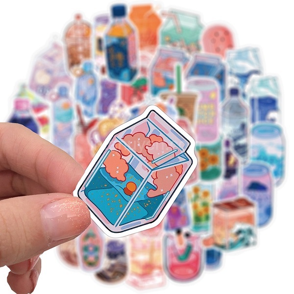 Mẫu sticker đồ ăn mini cho planner
